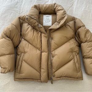 Aritzia Wilfred Cloud Puff in Oxford Tan